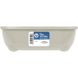 U Bac à litière pour chat