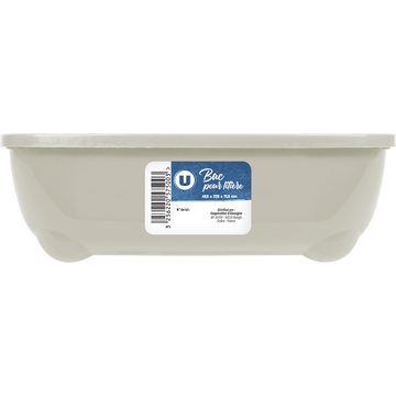 U Bac à litière pour chat