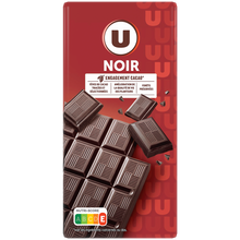 U Chocolat noir supérieur U, 100g