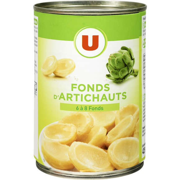 U Fonds d'artichauts - Boîte 210g
