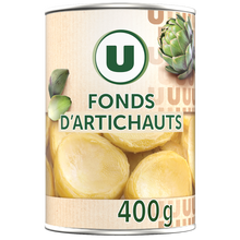 U Fonds d'artichauts - Boîte 210g