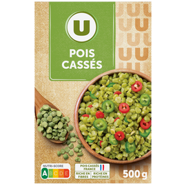 U Pois cassés  étui de 500g