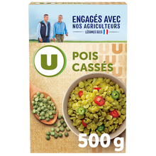 U Pois cassés étui de 500g