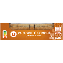 U Pain grillé brioché 300g