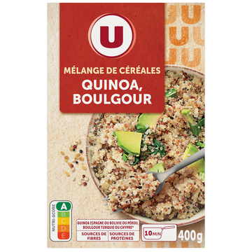 U Duo de céréales quinoa et boulgour  400g