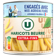 U Haricots beurre extra fins boite de 220g