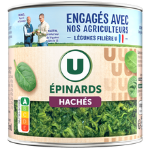 U Epinards hachés - Boîte de 395g