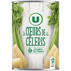 U Coeurs de céleri - Boîte de 265g net égoutté