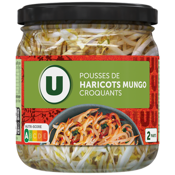 U Pousses de haricots mungo Asie  bocal de 37cl