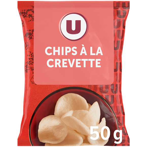 U Chips à la crevette 50g