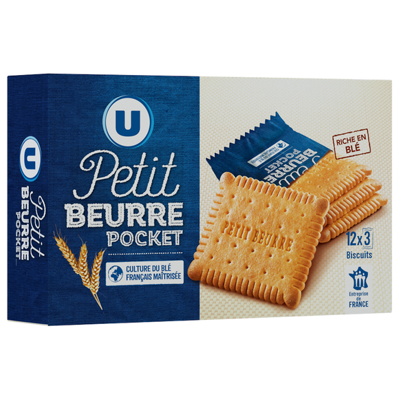 U Petits beurres pocket  paquet de 300g