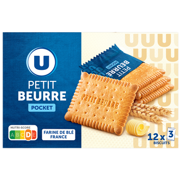 U Petits beurres pocket paquet de 300g