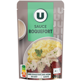 U Sauce liquide au roquefort  sachet de 200g