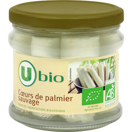 U BIO Coeurs de palmier sauvage - Bocal 250g