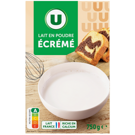 U Lait écrémé en poudre  750g