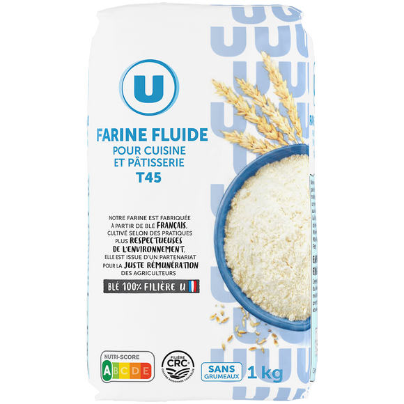 U Farine fluide T45  1kg
