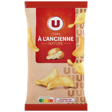 U Chips à l'ancienne nature  150g
