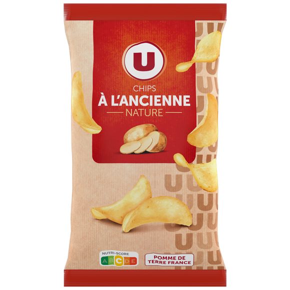 U Chips à l'ancienne nature  150g
