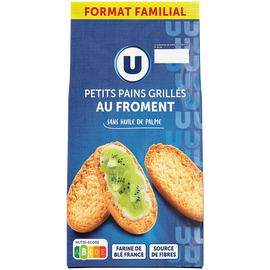 U Petits pains grillés au froment  400g