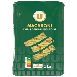 U Macaroni qualité supérieure, sachet de 1kg