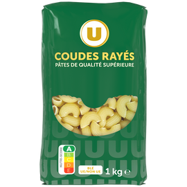U Coudes rayés qualité supérieure, sachet de 1kg