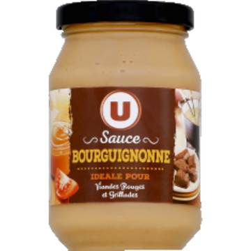 U Sauce bourguignonne  pot en verre de 250ml