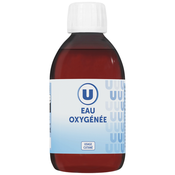 U Eau oxygénée flacon de 250ml