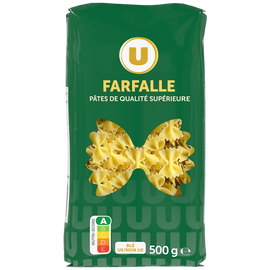 U Farfalle qualité supérieure cello, 500g