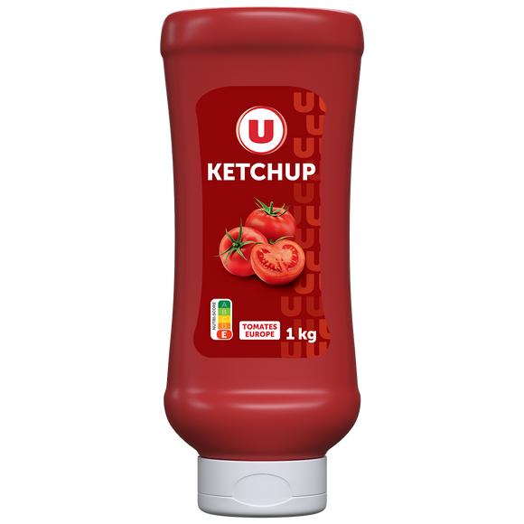 U Tomato Ketchup nature flacon souple de 1kg