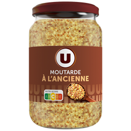 U Moutarde à l'ancienne  bocal atlas de 350g