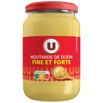 U Moutarde de Dijon  bocal atlas de 37cl, 370g