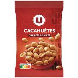 U Cacahuètes grillées et salées  250g