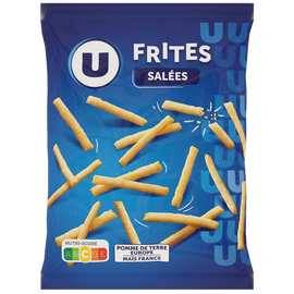 U Biscuits apéritifs frite  80g
