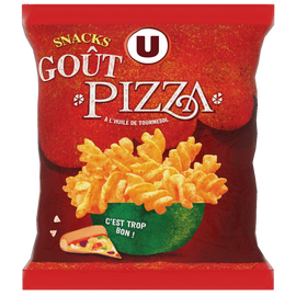 U Snacks goût pizza  sachet de 60g