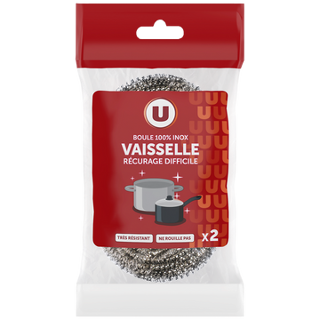 U Boules inox  x2