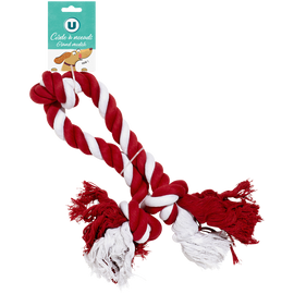 U Jouet pour animaux corde 3 noeuds  550g