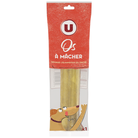 U Os pressé grand modèle pour chien  262g