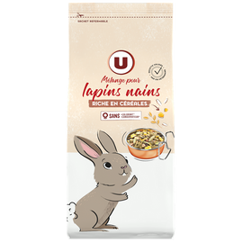 U Mélange pour lapins nains aux céréales  800g