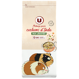 U Mélange pour cochon d'Inde aux légumes  paquet de 800g
