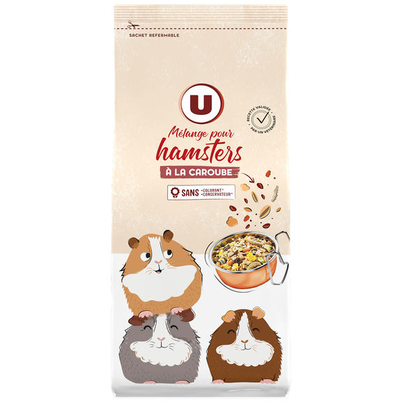 U Mélange pour hamsters  paquet de 800g