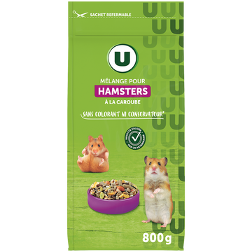 U Mélange pour hamsters paquet de 800g