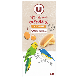 U Biscuits aux oeufs pour oiseaux 65g