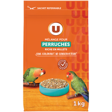 U Mélange pour perruches au millet paquet de 1kg