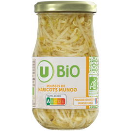 U BIO Pousses de haricots mungo - Bocal 175g