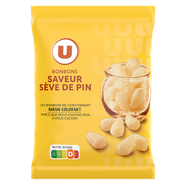 U Bonbons sève de pin  sachet de 250g