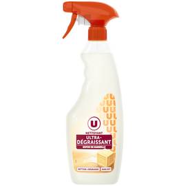 U Nettoyant dégraissant parfum savon de Marseille  spray de 750ml