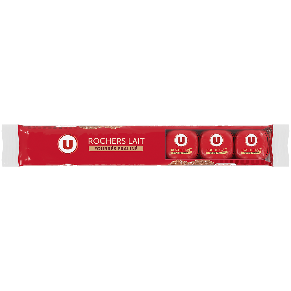 U Confiserie Chocolat Rocher lait SUCHARD - 7x35g