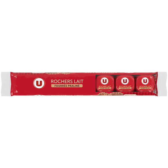 U Confiserie Chocolat Rocher lait SUCHARD - 7x35g