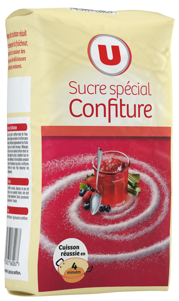 U Sucre spécial pour confiture  paquet de 1kg
