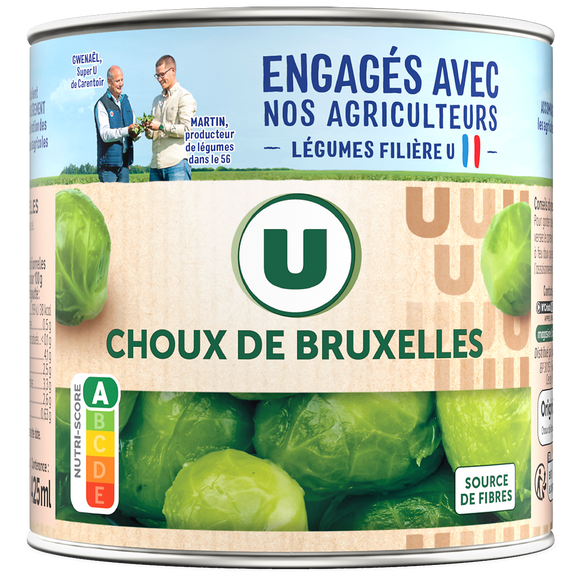 U Choux de bruxelles - Boîte 265g